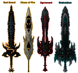 God Sword, Chaos of Fire, Dgrownard, Draknotium