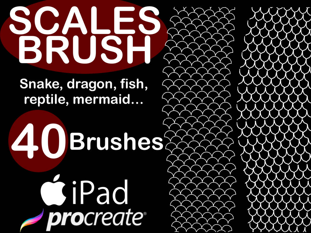 procreate scale brushes free
