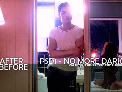 PSD #1 - No More Dark by ItsArtBitch on DeviantArt