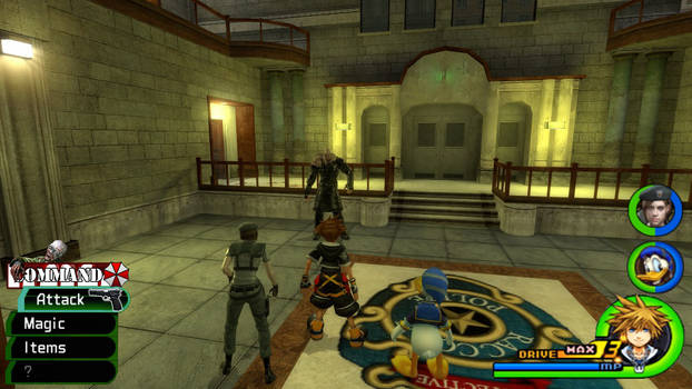 Kingdom Hearts - Resident Evil World