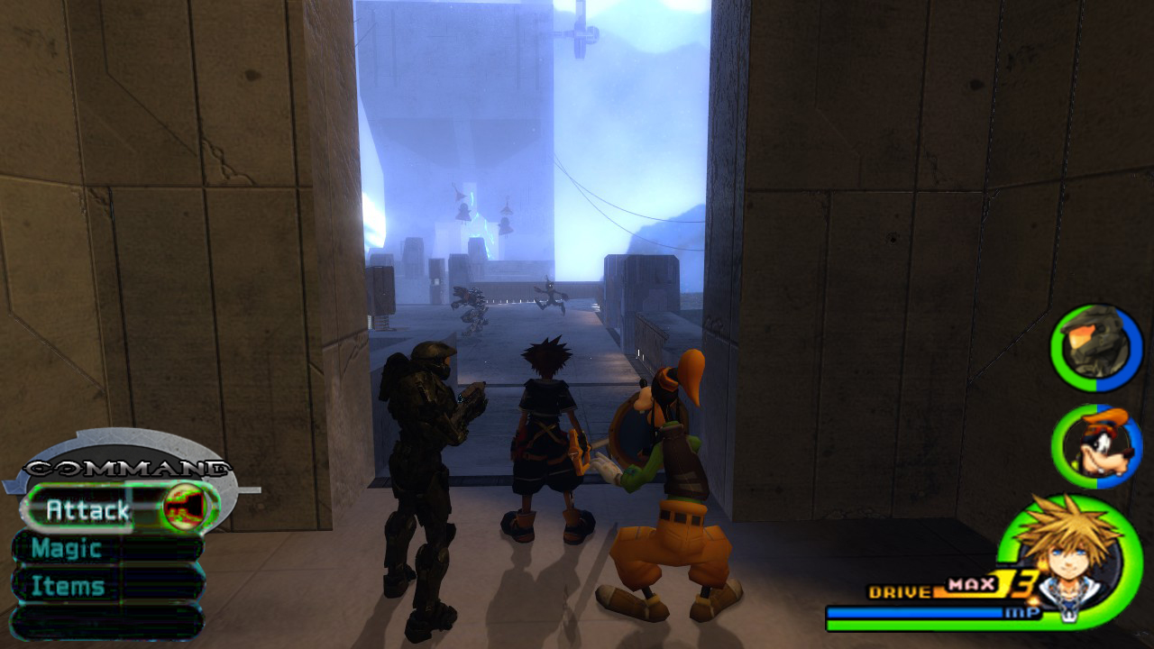 Kingdom Hearts - Halo World by OneKingdomPlanet on DeviantArt