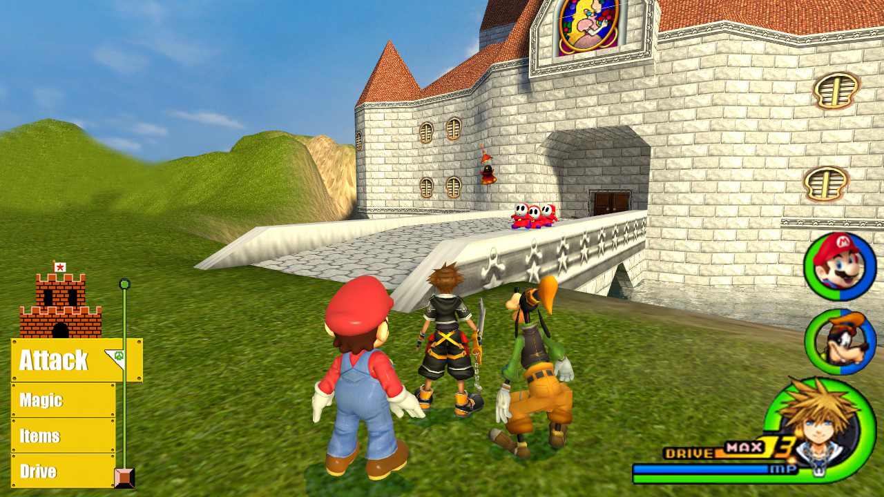 Kingdom Hearts - Super Mario World by OneKingdomPlanet on DeviantArt