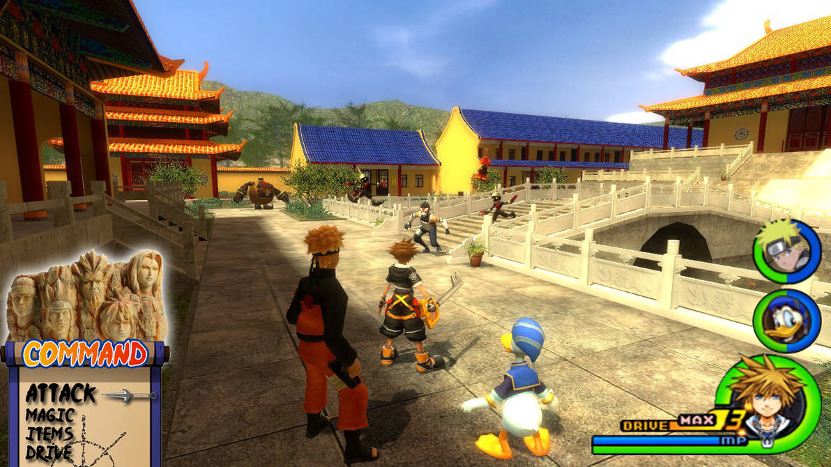 Kingdom Hearts Naruto World By Vitor Aizen On Deviantart