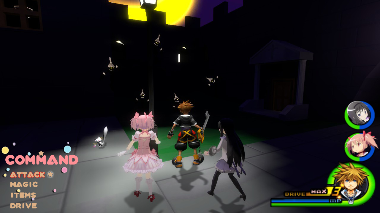 Kingdom Hearts - Puella Magi Madoka Magica World