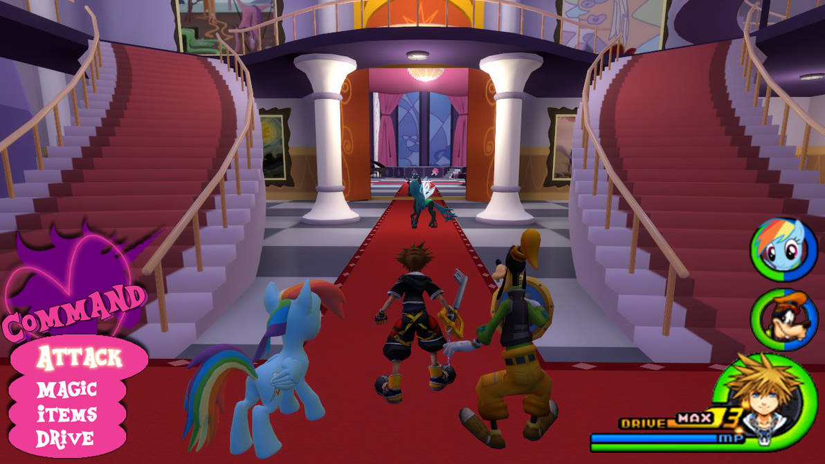 Kingdom Hearts - My Little Pony World by OneKingdomPlanet on DeviantArt