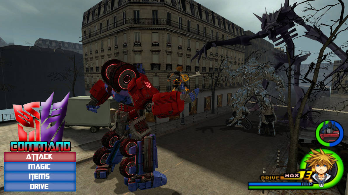 Kingdom Hearts - Transformers World by OneKingdomPlanet on DeviantArt