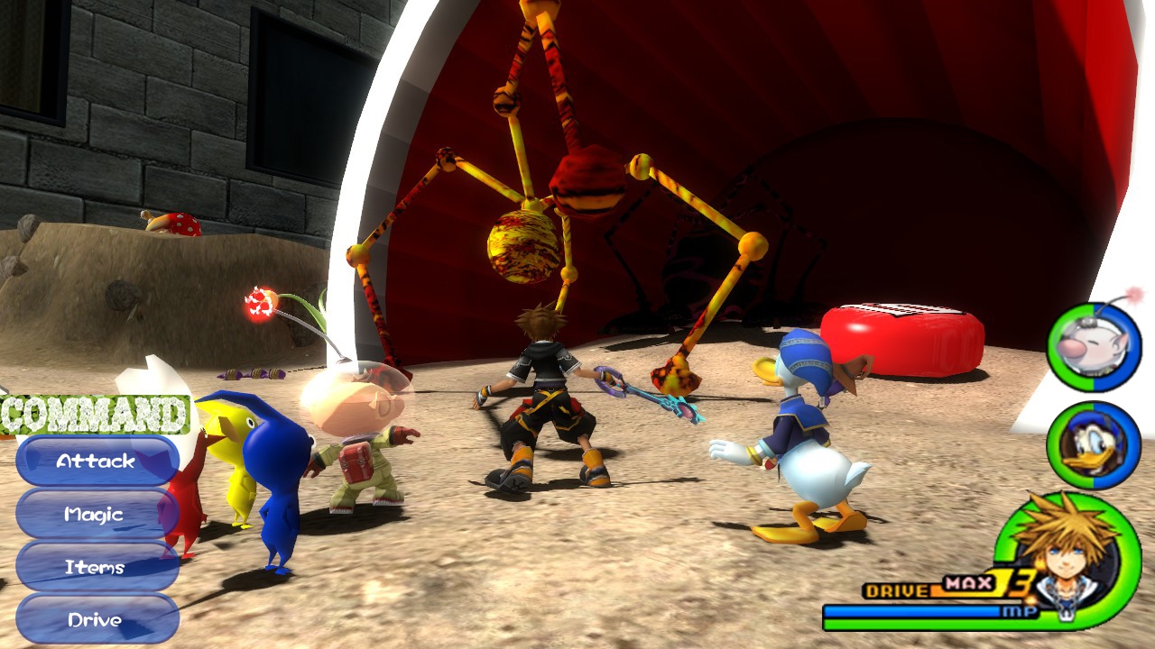 Kingdom Hearts - Pikmin World by OneKingdomPlanet on DeviantArt