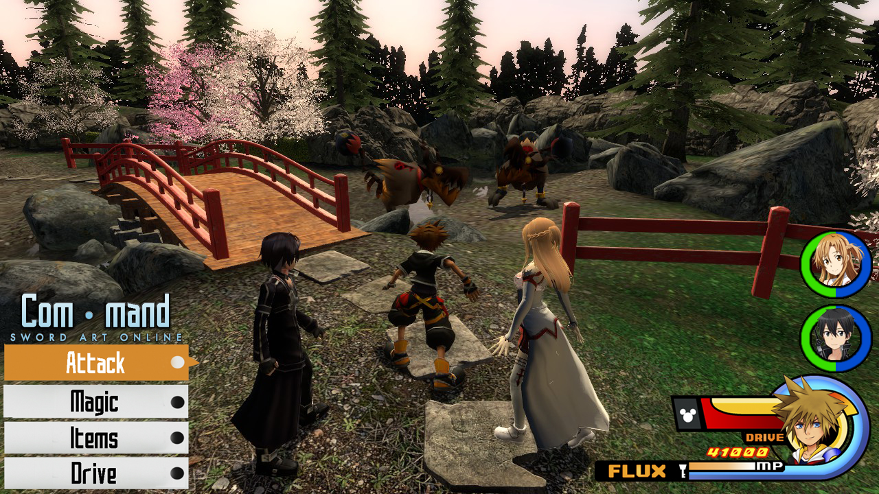 Kingdom Hearts - Sword Art Online World by OneKingdomPlanet on DeviantArt