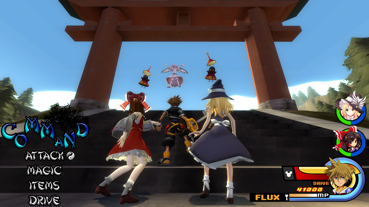 Kingdom Hearts - Touhou Project World by OneKingdomPlanet on DeviantArt