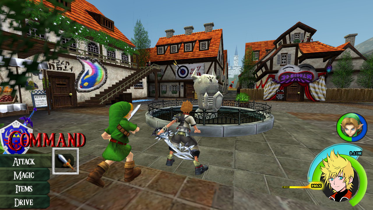 Kingdom Hearts - The Legend of Zelda OoT World by OneKingdomPlanet on ...