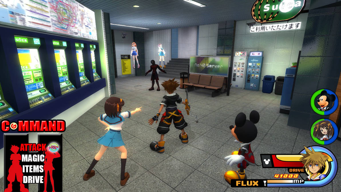 Suzumiya Haruhi - Kingdom Hearts World by OneKingdomPlanet on DeviantArt