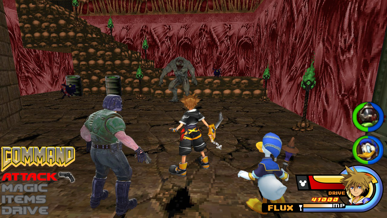 Kingdom Hearts - DOOM World by OneKingdomPlanet on DeviantArt