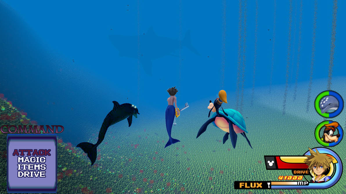 kingdom hearts ecco the dolphin world by vitor aizen dbymqro pre