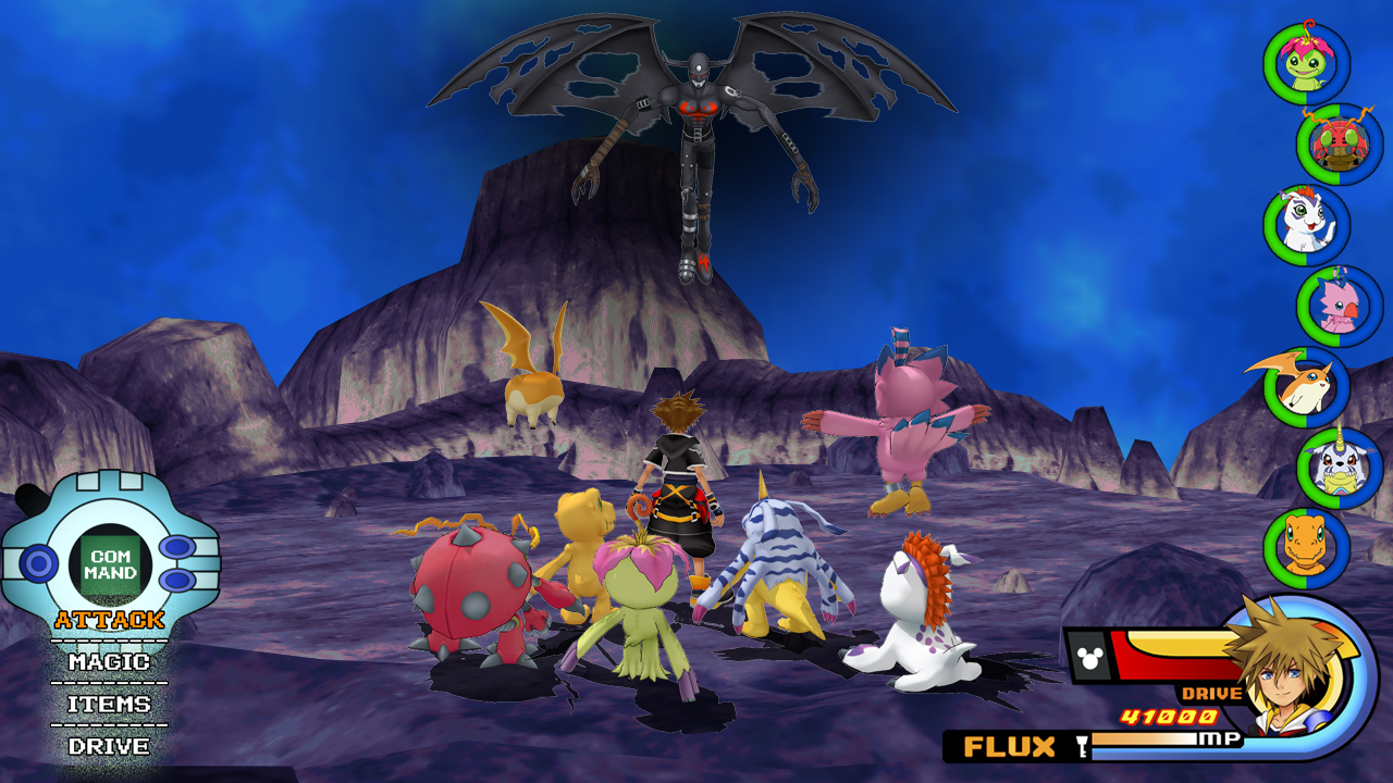 Kingdom Hearts - Digimon Adventure World by OneKingdomPlanet on DeviantArt