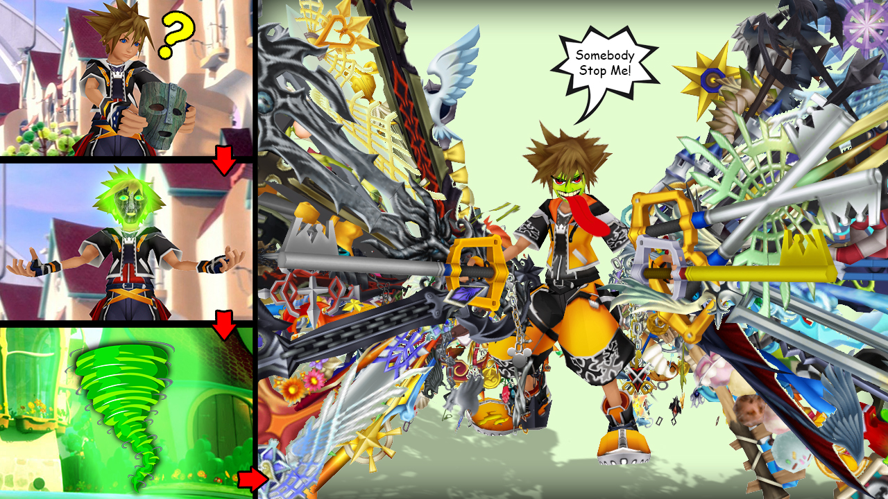 Kingdom Hearts - The Mask World by OneKingdomPlanet on DeviantArt