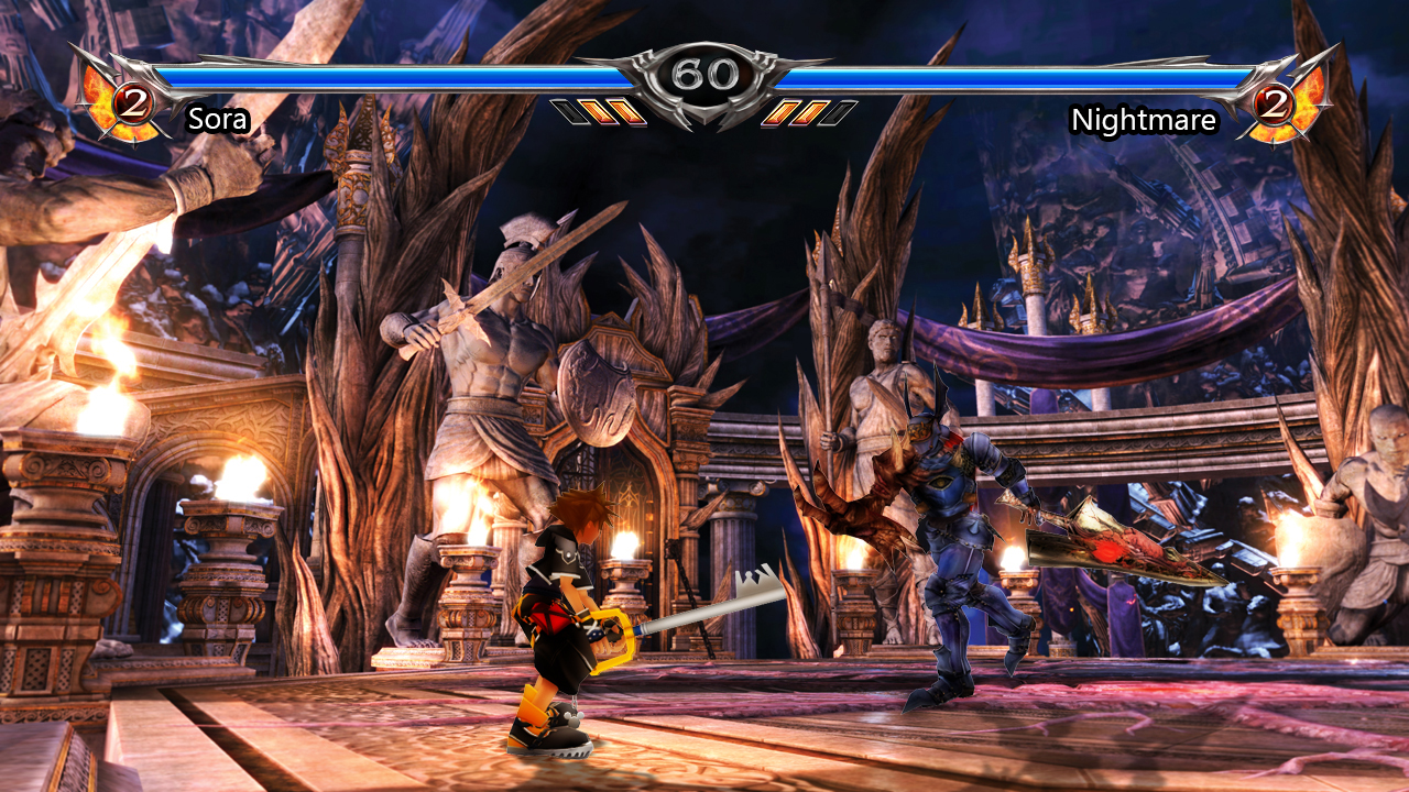 Kingdom Hearts - Soulcalibur World by OneKingdomPlanet on DeviantArt