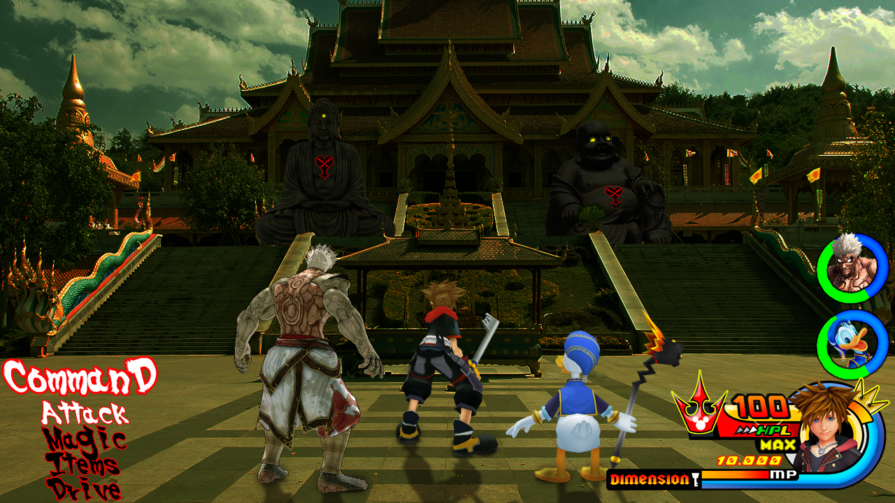 Kingdom Hearts - Asura's Wrath World by OneKingdomPlanet on DeviantArt