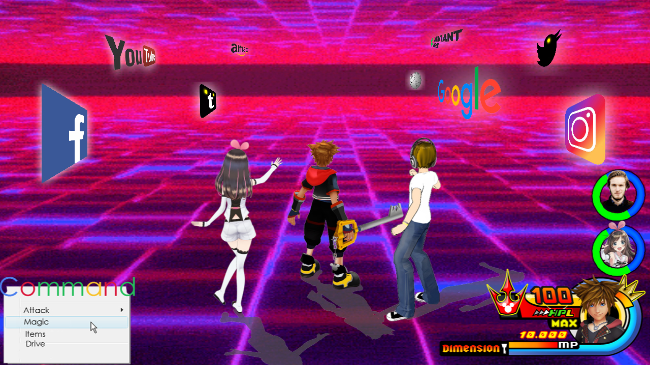 Kingdom Hearts - Internet World by OneKingdomPlanet on DeviantArt