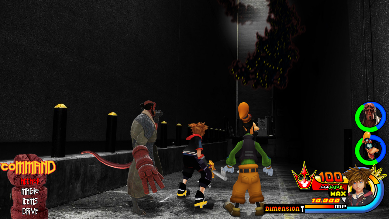 Kingdom Hearts - Hellboy World by OneKingdomPlanet on DeviantArt