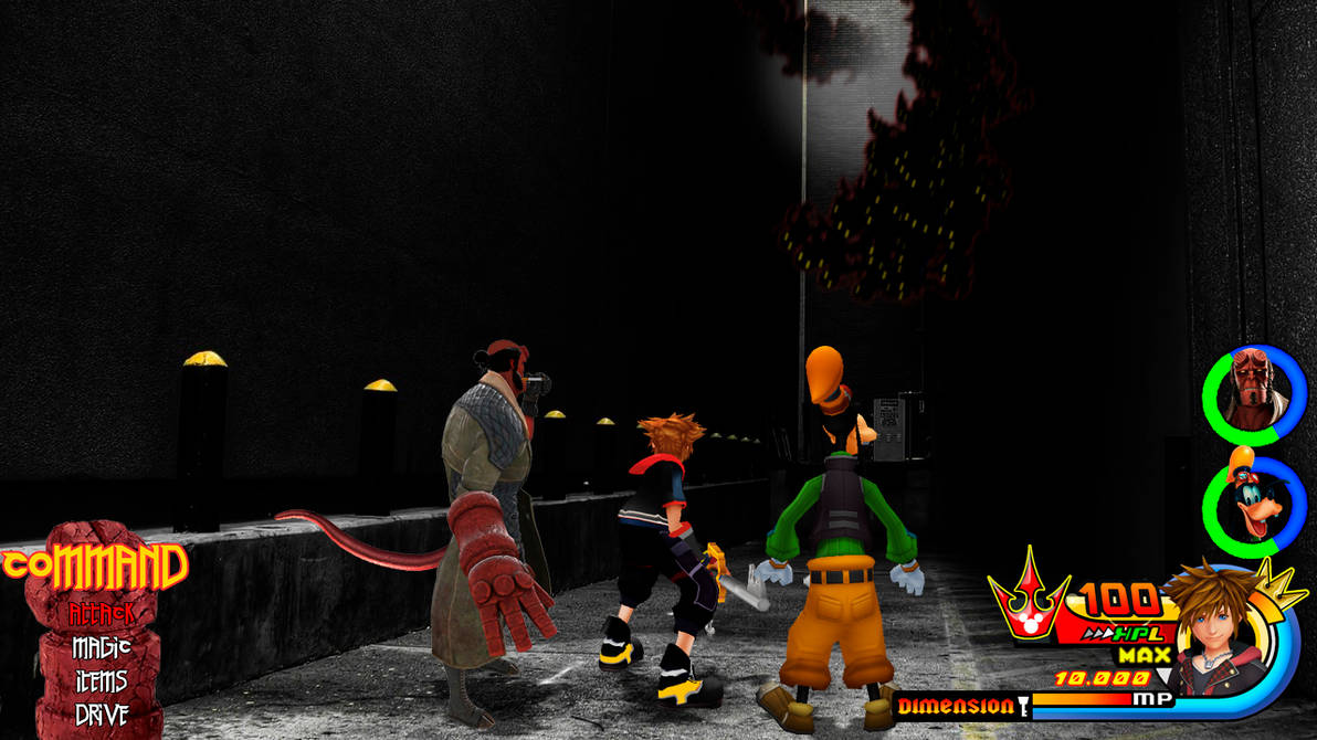 Kingdom Hearts - Hellboy World by OneKingdomPlanet on DeviantArt