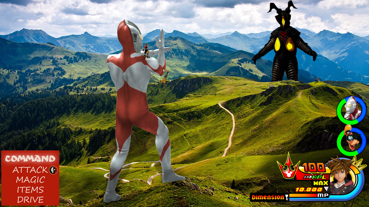 Kingdom Hearts - Ultraman World