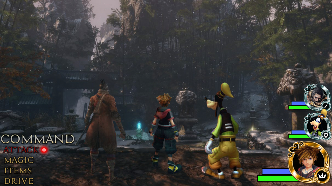 Kingdom Hearts - Sekiro World by OneKingdomPlanet on DeviantArt
