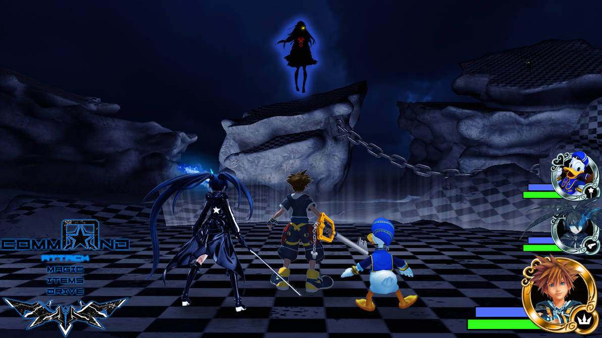 Kingdom Hearts - Black Rock Shooter World by OneKingdomPlanet on DeviantArt