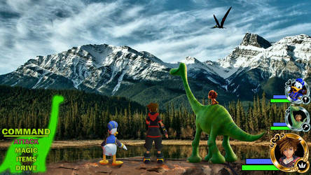 Kingdom Hearts - The Good Dinosaur World