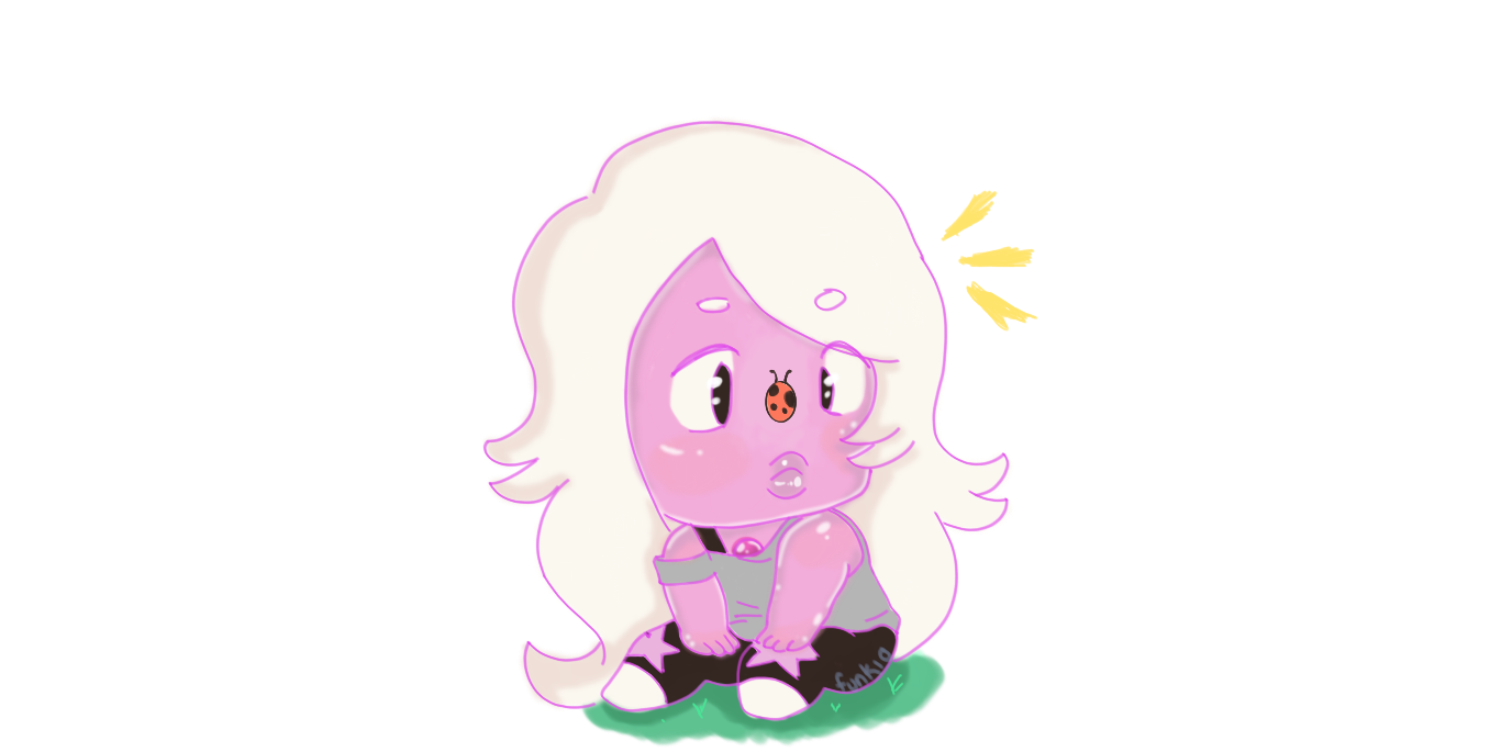Amethyst (daily doodle #3) by funkio on DeviantArt