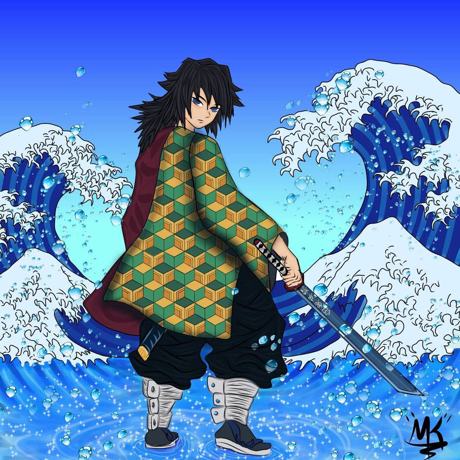 Tomioka Giyuu by Knotzart on DeviantArt