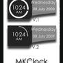 MKClock By Rainmeter