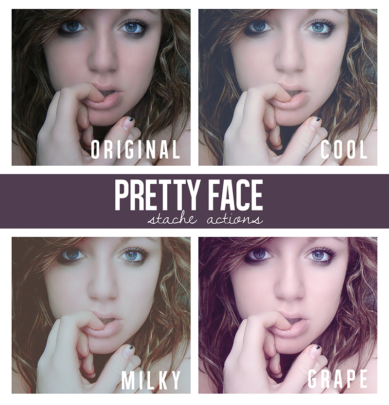 Pretty Face Action Pack