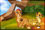 Kion and Fuli. The Lion Guard by AlexisHunter