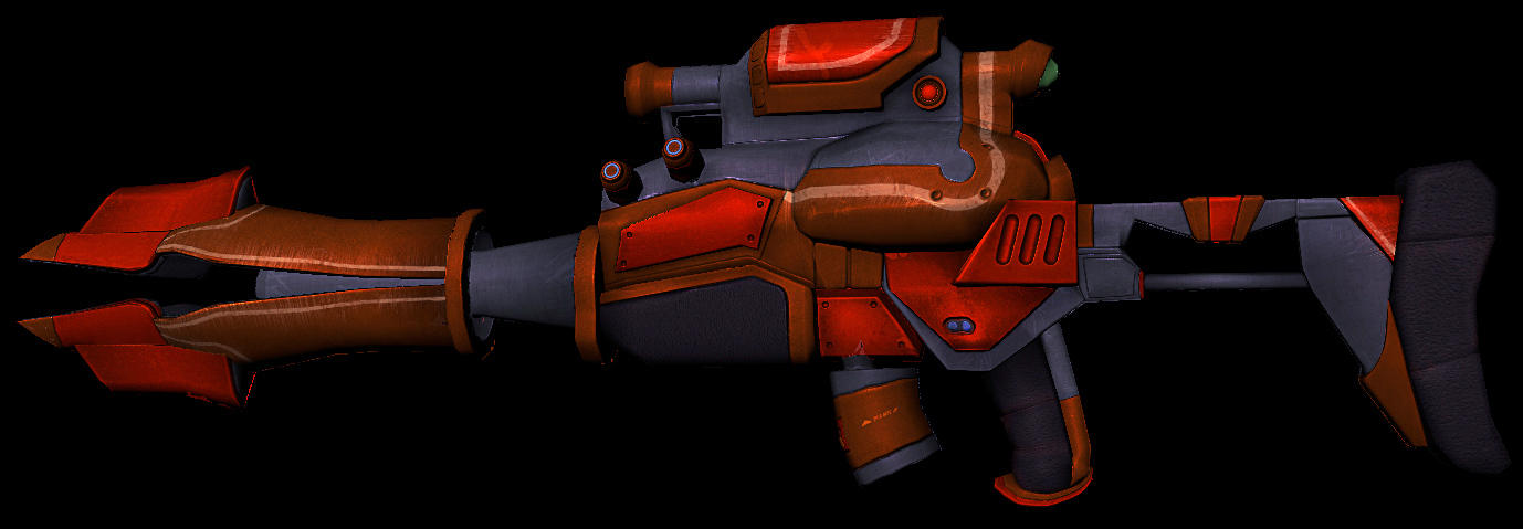 Normal Map Gun Example On Normal Maps by Rooster128 on DeviantArt