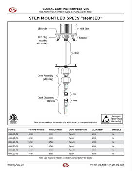 Spec Sheet Illustration