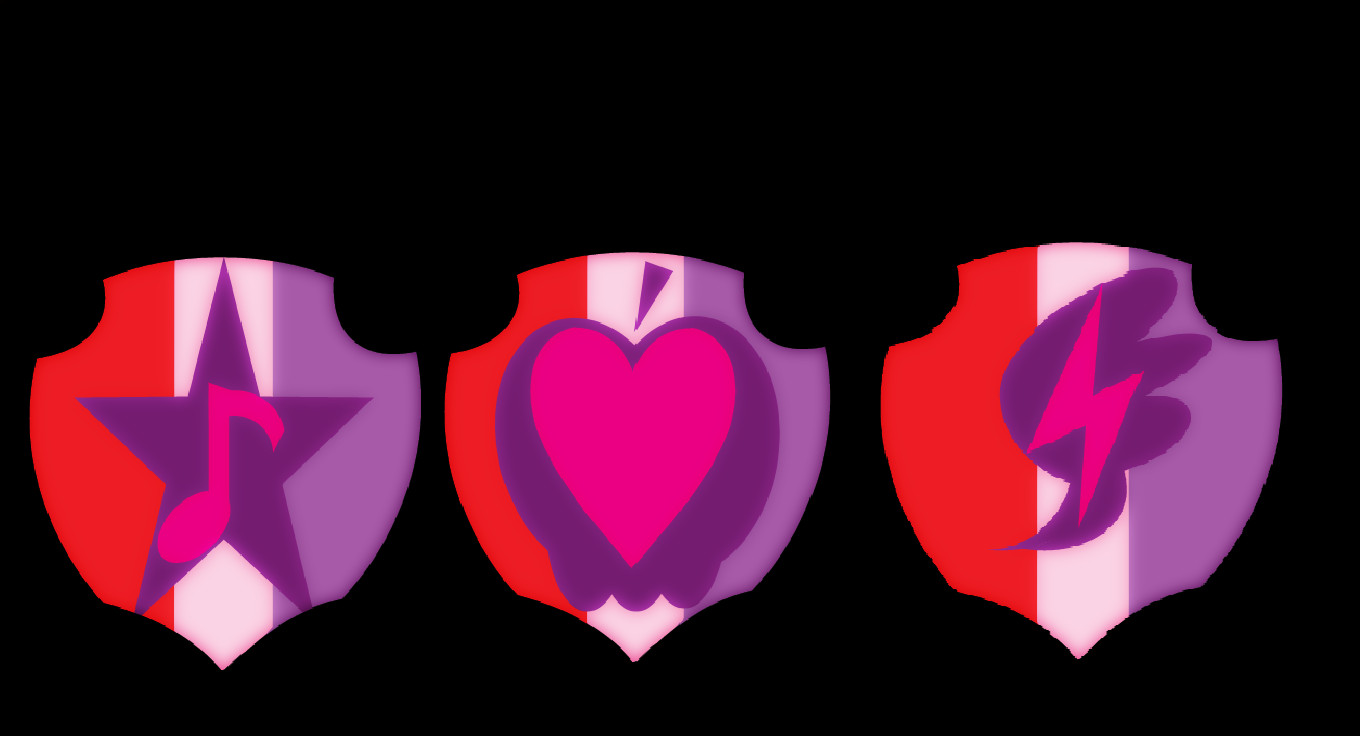 cutie mark crusaders cutie marks by tuxrap on DeviantArt
