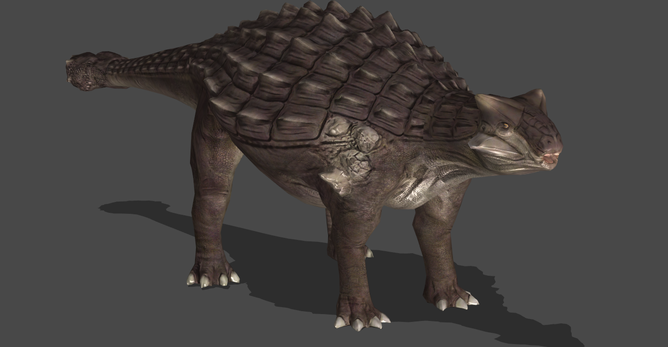 ankylosaurus skeleton