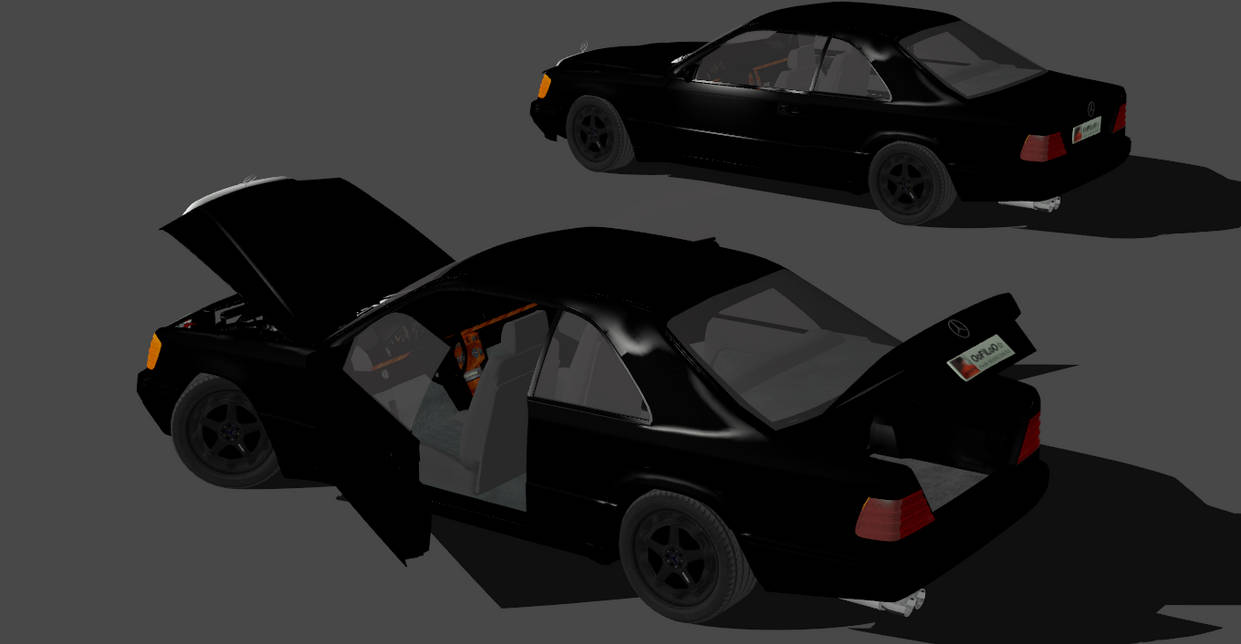 MERCEDES 190 -NOW RIGGED- by OoFiLoO on DeviantArt