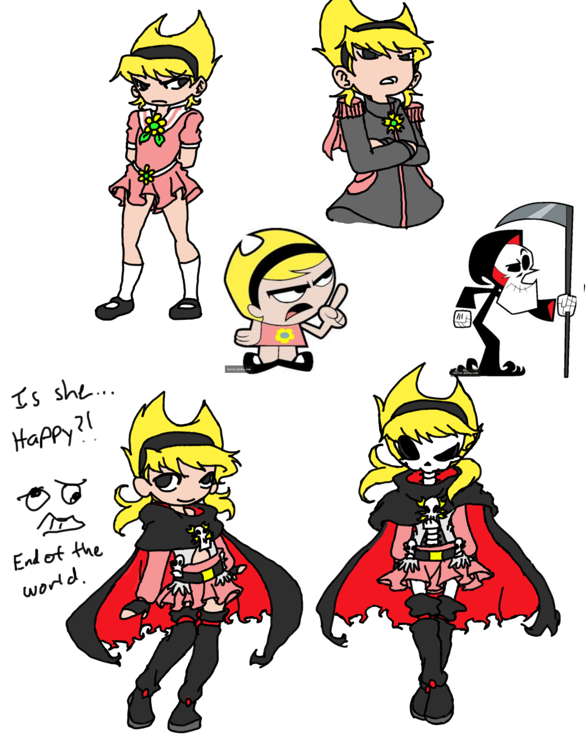Mandy Fan Comic Drawings by SeBriar on DeviantArt