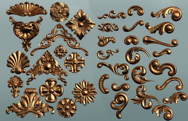 Golden Ornaments1