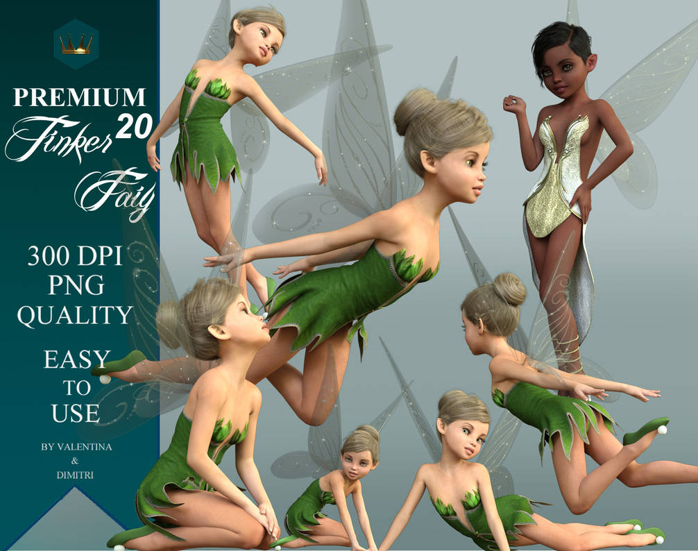 Tinker bell fairy by Elevit-Dragon-Stock on DeviantArt