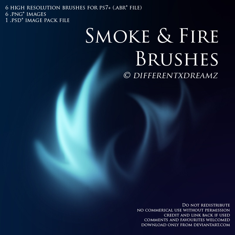 Smoke and Fire Brushes