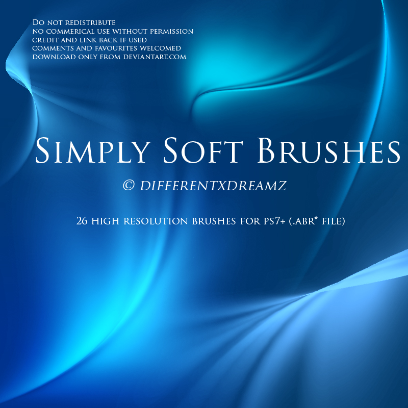 Simply Soft Brushes by differentxdreamz