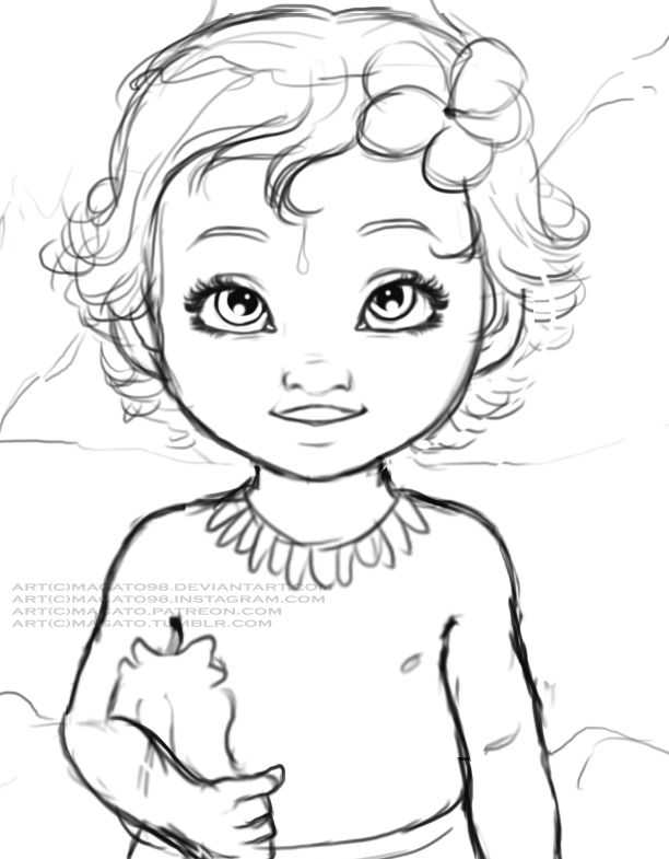 Baby Moana Wip By Magato98 On Deviantart Baby Moana Wip By Magato98 On Deviantart