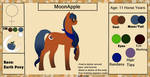 MoonApple {Reference Sheet+ Bio} by ScarletsFeed