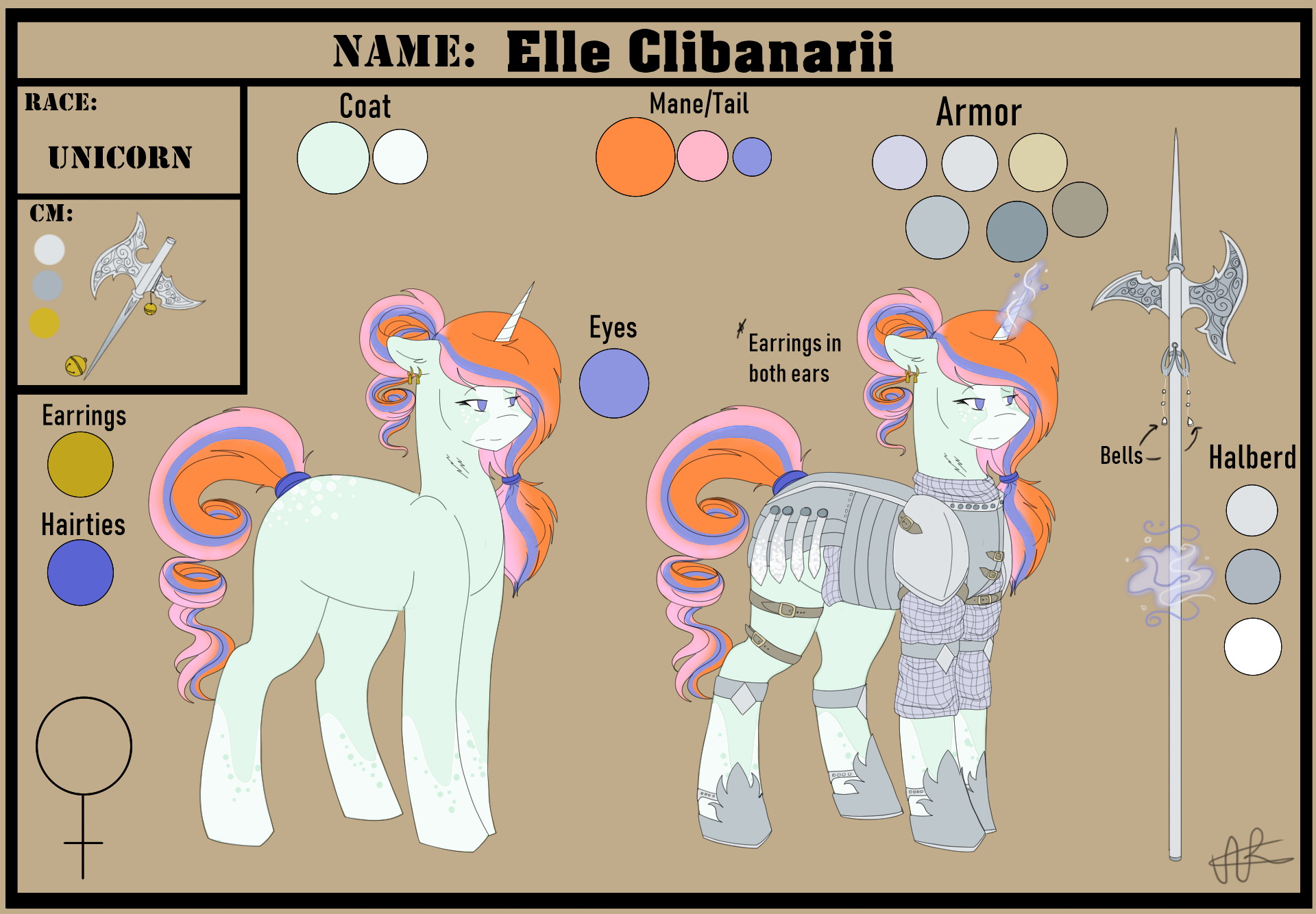 Elle Clibanarii {Ref. Sheet + Bio}