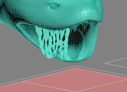 3D Animated Drool v2