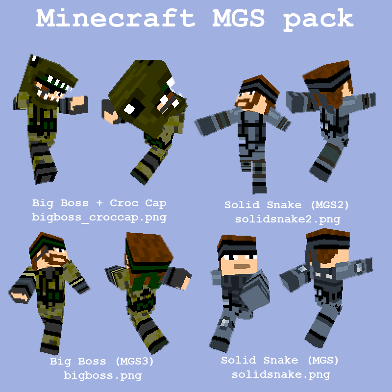 Metal Slug Skin Pack - Mods for Minecraft