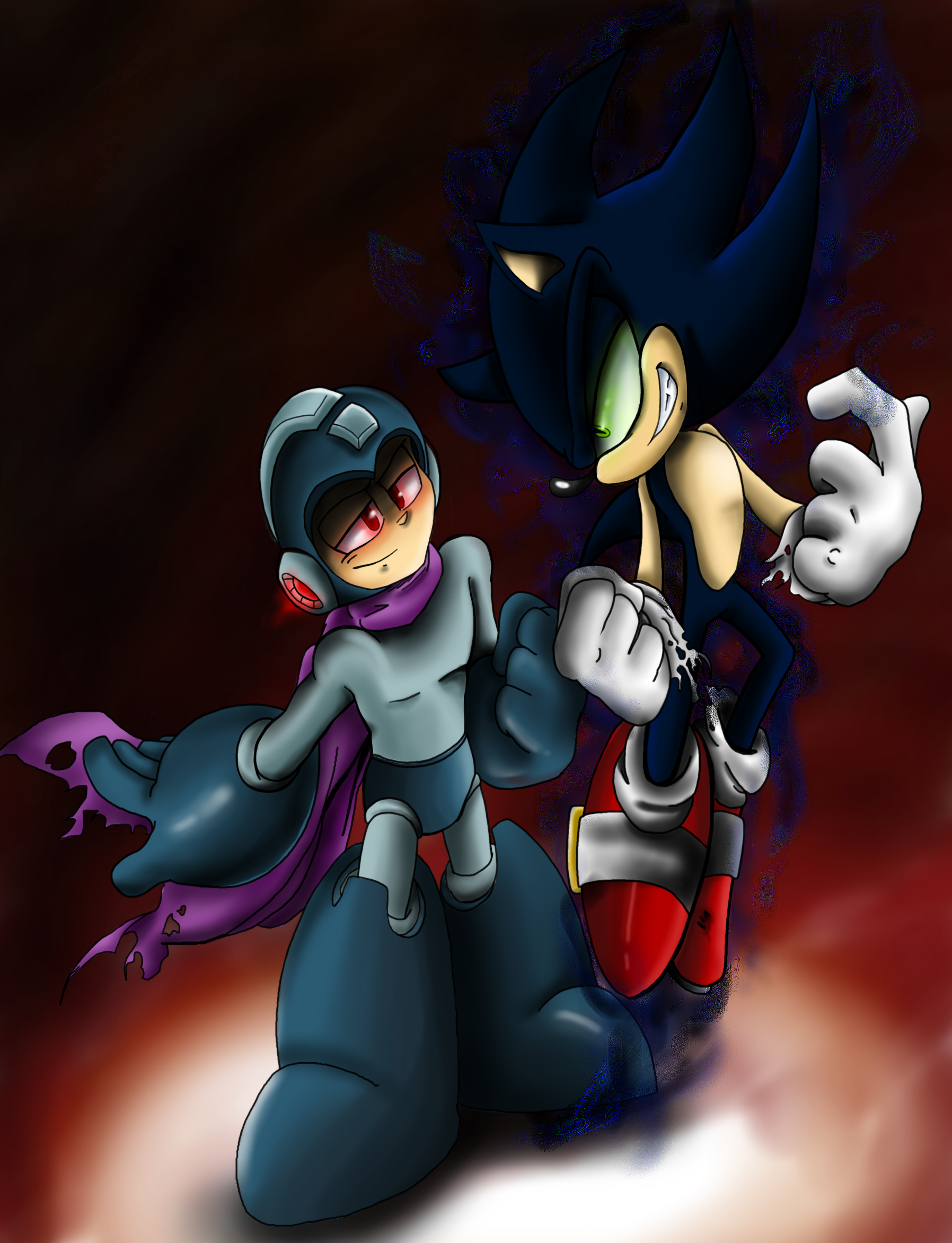 sonic is menacing by kudathegamer on DeviantArt