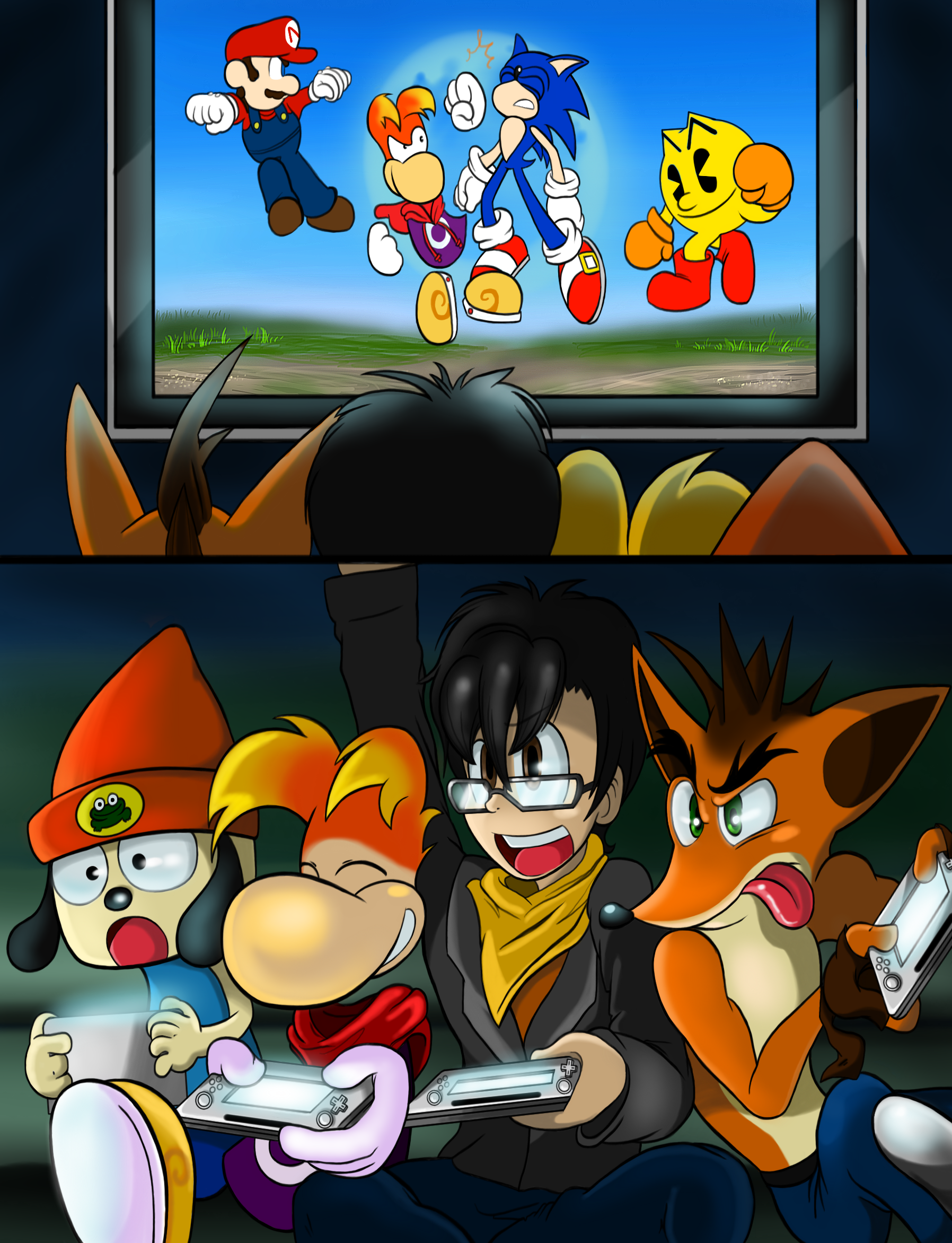 sonic advance smash bros by Trashmourt on Newgrounds